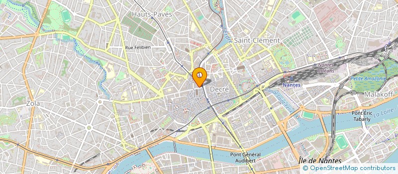 localisation de l'entreprise MONSIEUR CALLISTE HEMERY  NANTES