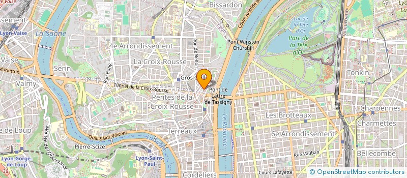 localisation de l'entreprise MONSIEUR CALLIXTE DARGAUD à LYON