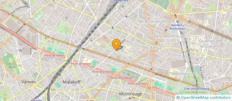 localisation de l'entreprise MONSIEUR CALLIXTE DECHIN  PARIS