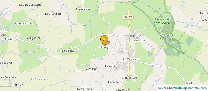 localisation de l'entreprise MONSIEUR CALLUM COLVERSON  COMBOURTILLE