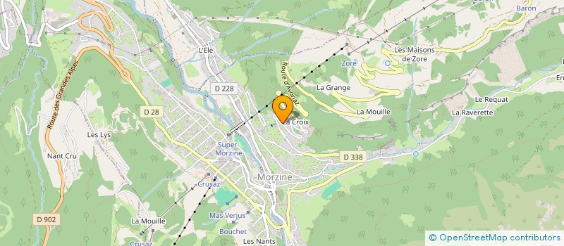 localisation de l'entreprise MONSIEUR CALLUM MCCOSH  MORZINE