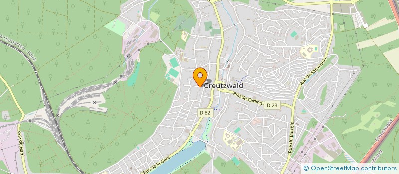 localisation de l'entreprise MONSIEUR CALOGERO DI SALVO à CREUTZWALD
