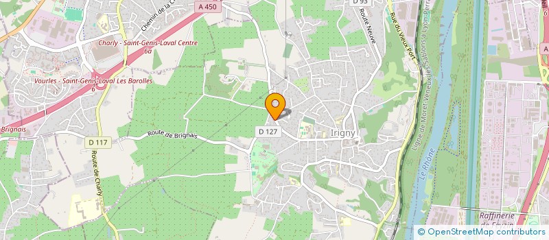 localisation de l'entreprise MONSIEUR CALOGERO LA MARCA à IRIGNY