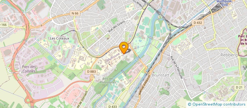 localisation de l'entreprise MONSIEUR CALOGERO LAURINO  MULHOUSE