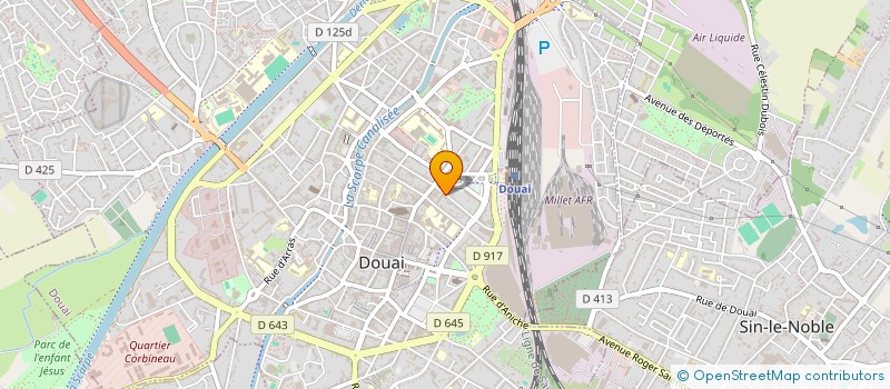 localisation de l'entreprise MONSIEUR CALOGERO MARQUES à DOUAI