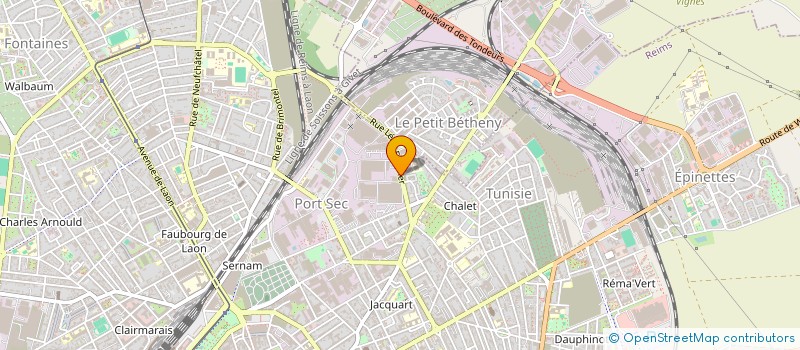 localisation de l'entreprise MONSIEUR CALSTE SANGUI  REIMS