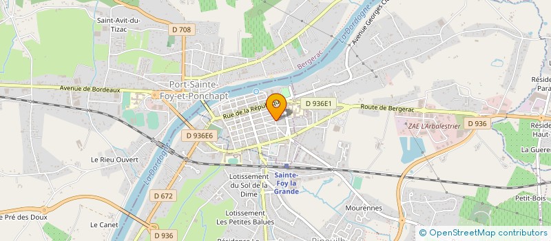 localisation de l'entreprise MONSIEUR CALUM NEILL  SAINTE-FOY-LA-GRANDE