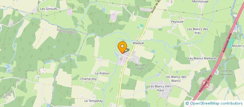 localisation de l'entreprise MONSIEUR CALVIN BERINI  MARBOZ