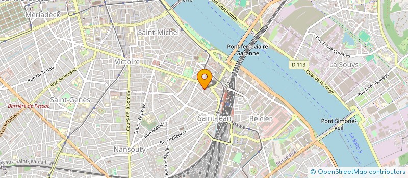 localisation de l'entreprise MONSIEUR CALVIN BLAISE NTONGA DIBA  BORDEAUX