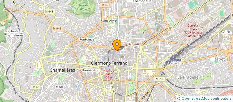 localisation de l'entreprise MONSIEUR CALVIN FONTEMANGE  SAINT-JEAN-DES-OLLIERES