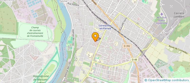 localisation de l'entreprise MONSIEUR CALVIN HAMDI  CORMEILLES-EN-PARISIS