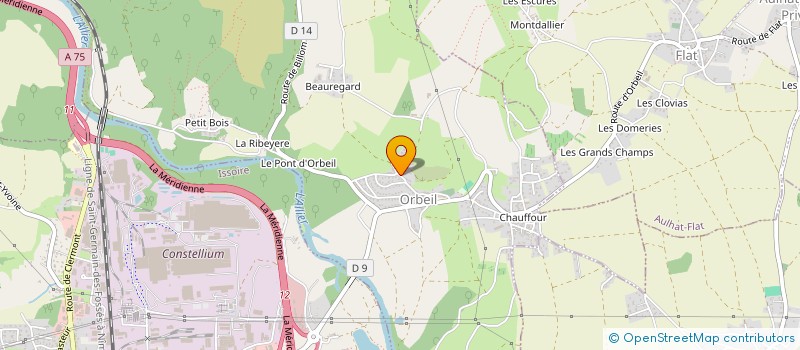 localisation de l'entreprise MONSIEUR CALVIN HEMMETT  ORBEIL