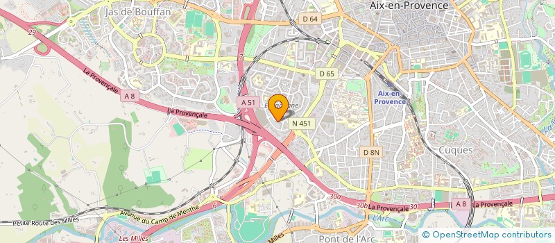 localisation de l'entreprise MONSIEUR CALVIN KOUYOUMDJIAN à AIX-EN-PROVENCE