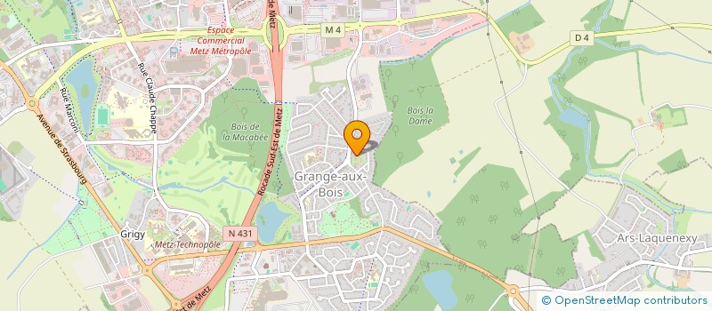 localisation de l'entreprise MONSIEUR CALVIN LAGAL  METZ