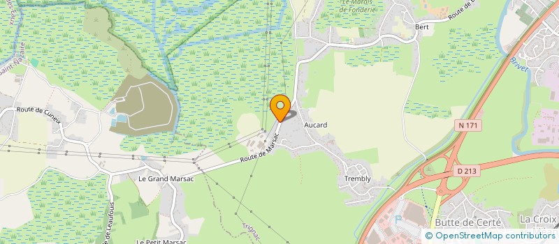 localisation de l'entreprise MONSIEUR CALVIN LEGRAND  BORDEAUX