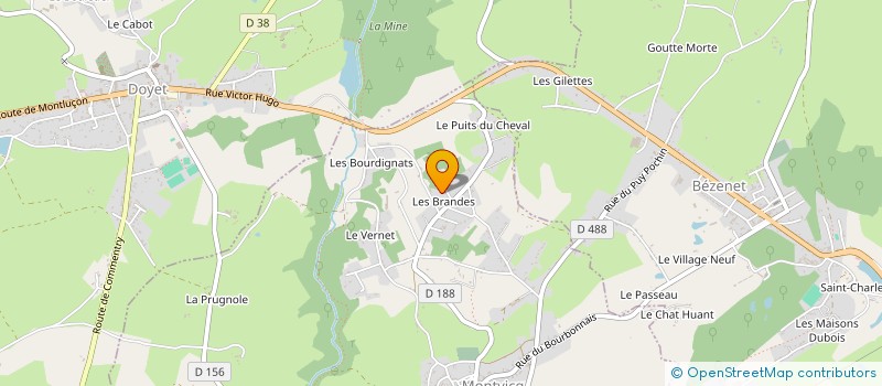localisation de l'entreprise MONSIEUR CALVIN PERROT à MONTVICQ
