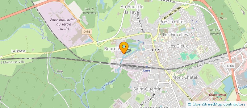 localisation de l'entreprise MONSIEUR CALVIN VARINICH  LURE