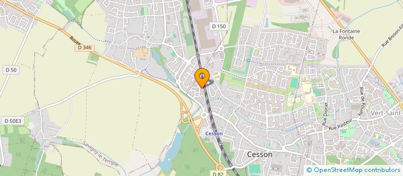 localisation de l'entreprise MONSIEUR CALVY-LEE MBEMBA  CESSON