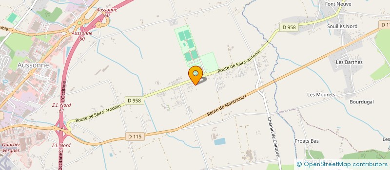 localisation de l'entreprise MONSIEUR CAMAL EL GHALBZOURI  MONTAUBAN