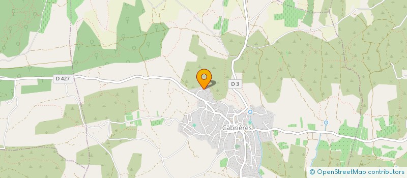 localisation de l'entreprise MONSIEUR CAMAL HAMDANI  CABRIERES