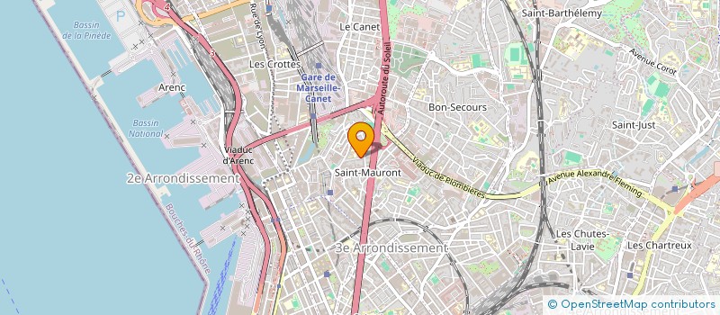 localisation de l'entreprise MONSIEUR CAMAL MOINDJIE à MARSEILLE