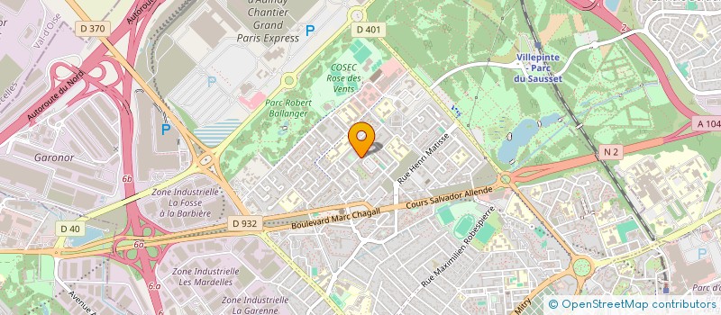 localisation de l'entreprise MONSIEUR CAMARA SAIDO à AULNAY-SOUS-BOIS