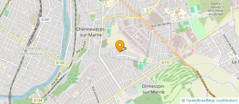 localisation de l'entreprise MONSIEUR CAMBON RENARD  CHENNEVIERES-SUR-MARNE