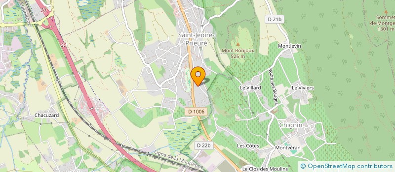 localisation de l'entreprise MONSIEUR CAMEL ABOUYAHIA  SAINT-JEOIRE-PRIEURE