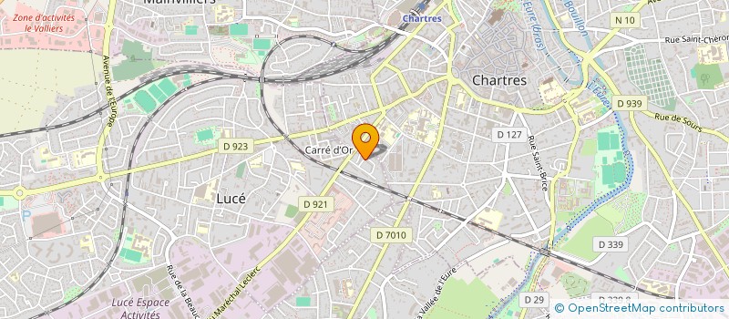 localisation de l'entreprise MONSIEUR CAMEL AZROU à LUCE