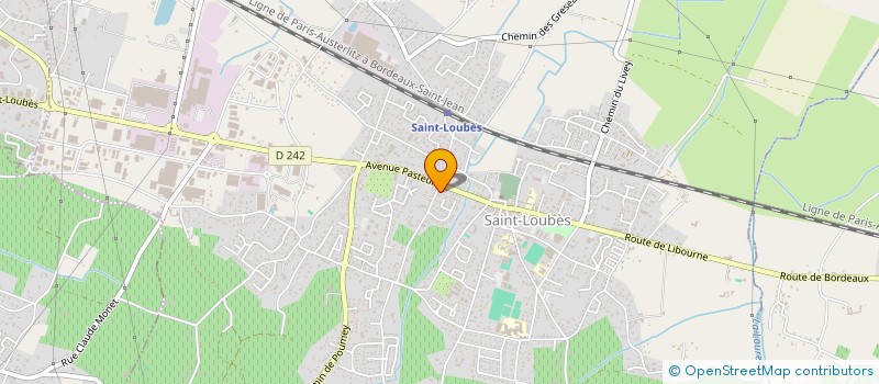 localisation de l'entreprise MONSIEUR CAMEL BELHADI  SAINT-LOUBES