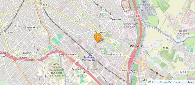 localisation de l'entreprise MONSIEUR CAMEL BESSAD  TOULOUSE