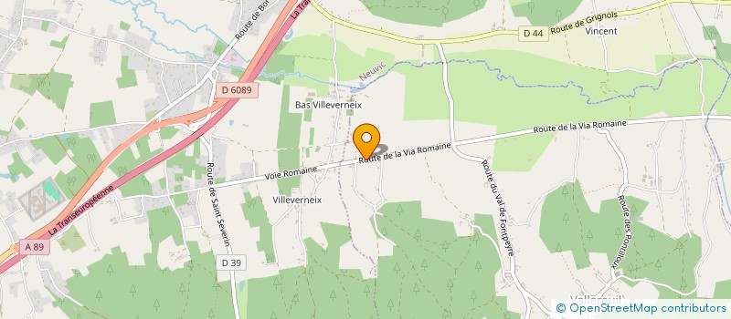 localisation de l'entreprise MONSIEUR CAMERON BAILLIE  VALLEREUIL