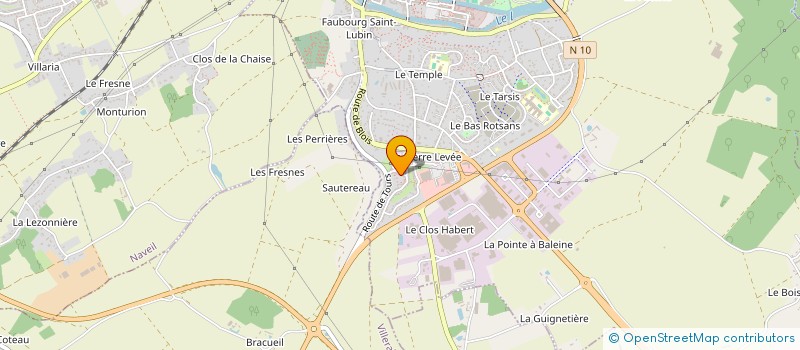 localisation de l'entreprise MONSIEUR CAMERON BONSIGNE à VENDOME