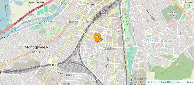 localisation de l'entreprise MONSIEUR CAMERON BROCHE  METZ