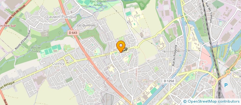 localisation de l'entreprise MONSIEUR CAMERON DOMISE à DOUAI