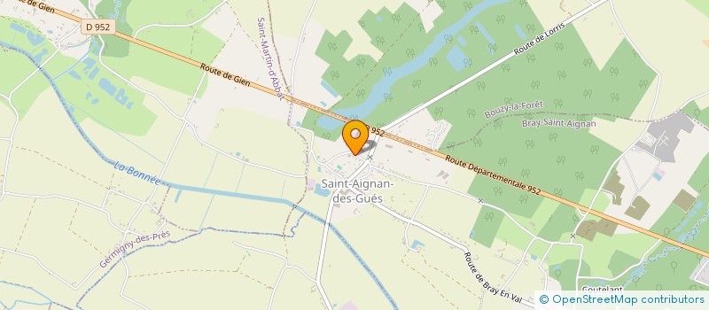 localisation de l'entreprise MONSIEUR CAMERON GUERIN à BRAY-SAINT-AIGNAN