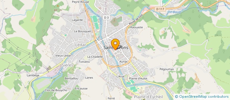 localisation de l'entreprise MONSIEUR CAMERON RENARD à SAINT-GIRONS