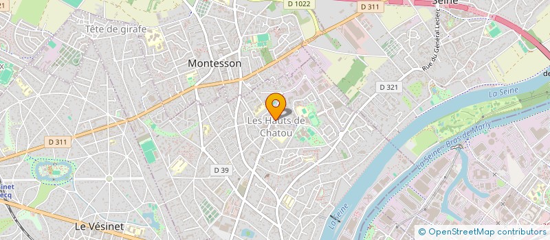 localisation de l'entreprise MONSIEUR CAMERON RENOLD  CHATOU