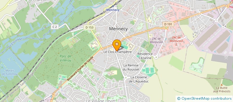 localisation de l'entreprise MONSIEUR CAMERON TAILLEFESSE à MENNECY