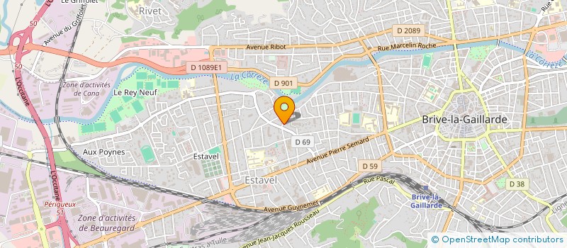 localisation de l'entreprise MONSIEUR CAMERON TOMKO  BRIVE-LA-GAILLARDE