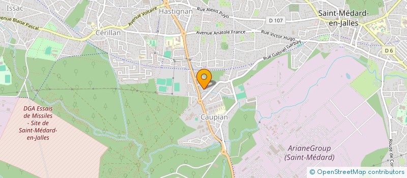 localisation de l'entreprise MONSIEUR CAMIL BELAID  SAINT-MEDARD-EN-JALLES