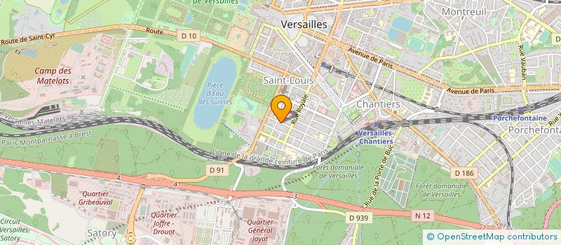 localisation de l'entreprise MONSIEUR CAMIL DESPRES à VERSAILLES