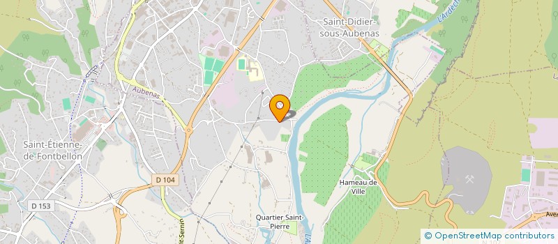 localisation de l'entreprise MONSIEUR CAMIL EL AMRANI EL IDRISSI à AUBENAS