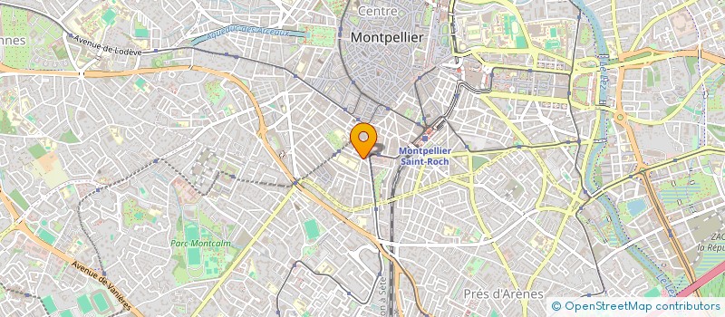 localisation de l'entreprise MONSIEUR CAMILLE ADRA à MONTPELLIER