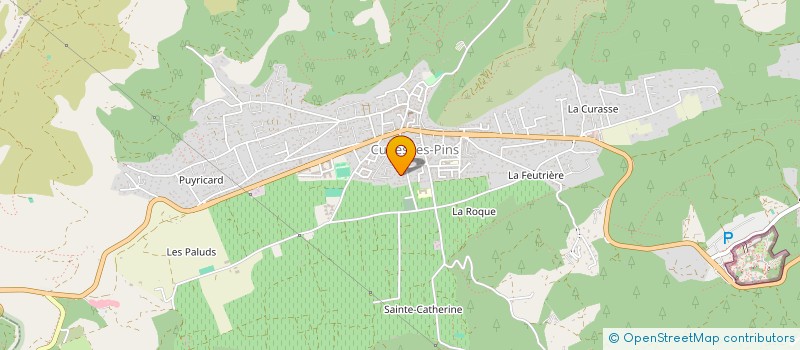 localisation de l'entreprise MONSIEUR CAMILLE AICARDI à CUGES-LES-PINS