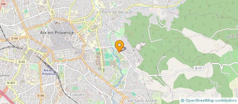 localisation de l'entreprise MONSIEUR CAMILLE ANDRE à AIX EN PROVENCE