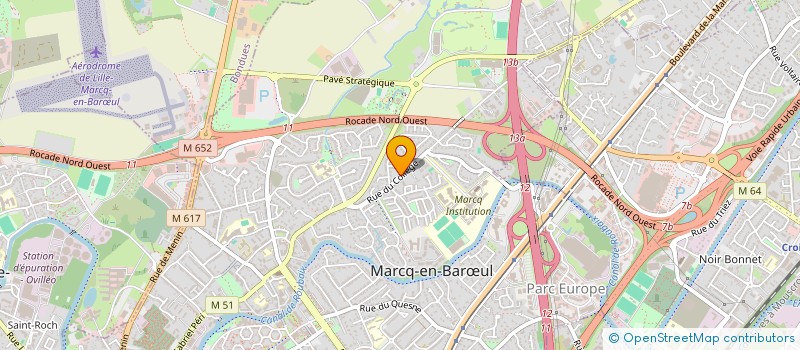 localisation de l'entreprise MONSIEUR CAMILLE ANSAULT à MARCQ-EN-BARŒUL