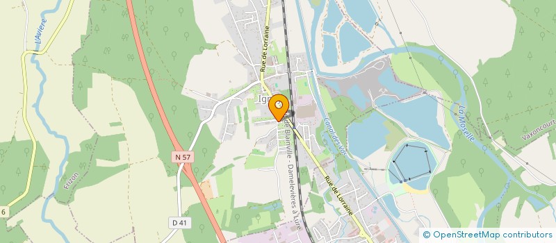 localisation de l'entreprise MONSIEUR CAMILLE ANTOINE  XERTIGNY