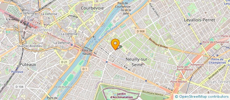 localisation de l'entreprise MONSIEUR CAMILLE ARNAUD à NEUILLY-SUR-SEINE