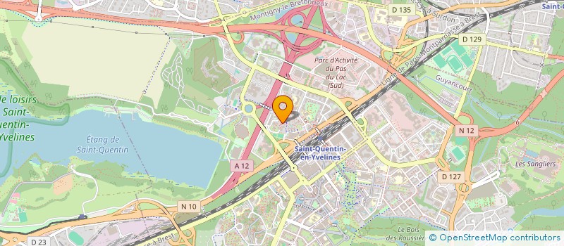 localisation de l'entreprise MONSIEUR CAMILLE AUFSATZ  MONTIGNY-LE-BRETONNEUX